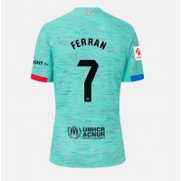 Fotballdrakt Dame Barcelona Ferran Torres #7 Tredjedrakt 2023-24 Kortermet